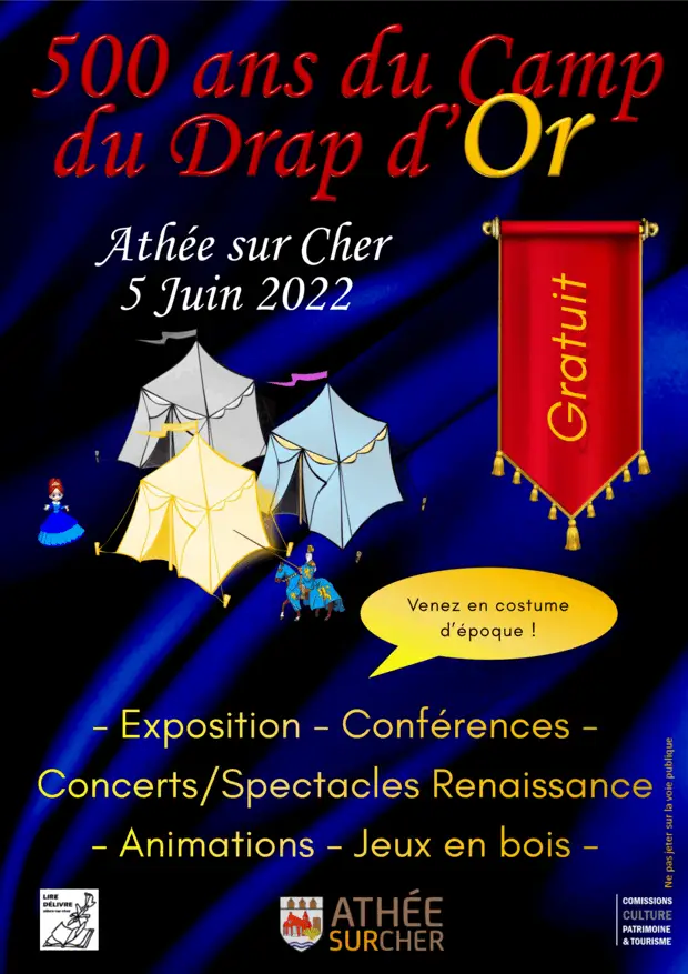 500 ans camp du drap d'or