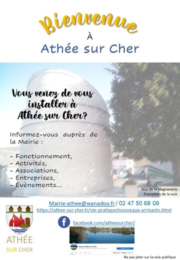 bienvenue à Athée sur Cher