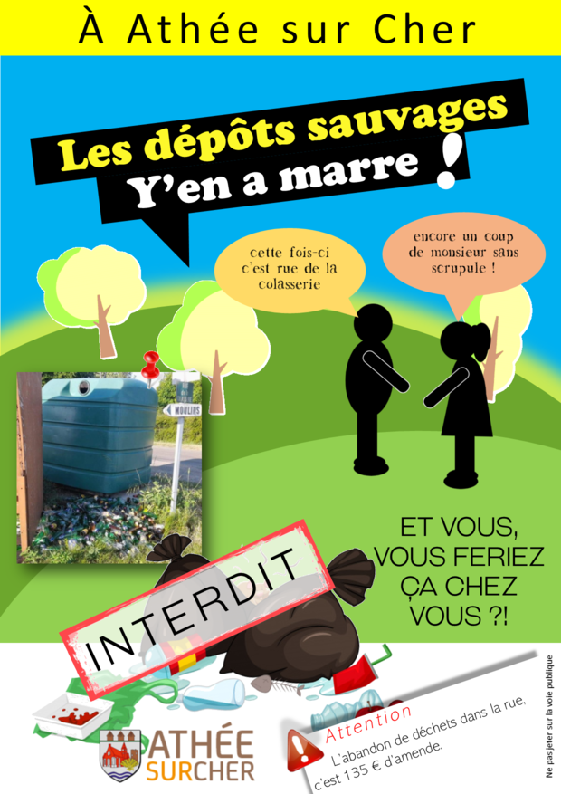 dépôts sauvages y en a marre !